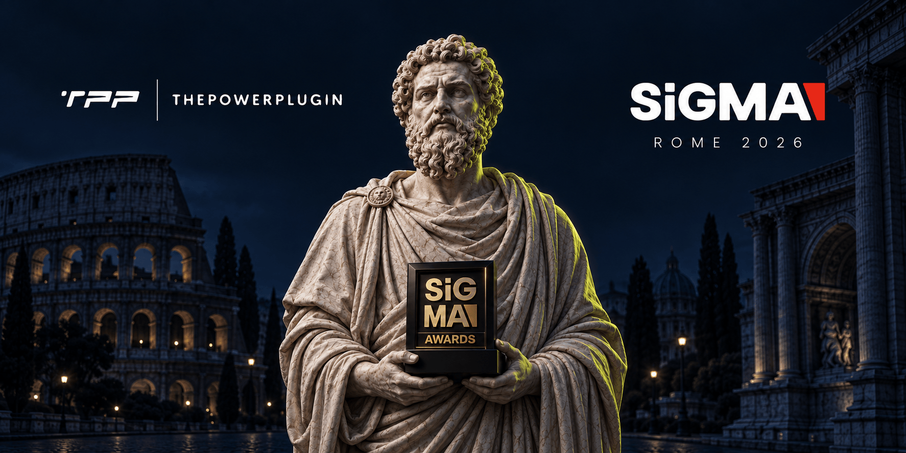 The Power Plugin nominado para el Premio SiGMA Italia 2026